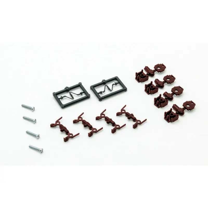00122300 - True Scale Coupler - Short Shank - Brown - 2 Pair (N Scale) 1