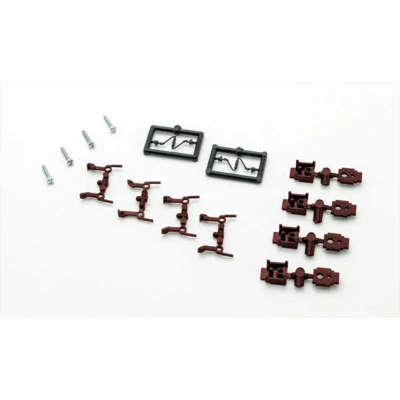 00125300 - True Scale Coupler - Short Shank - Brown - 10 Pair (N Scale) 1