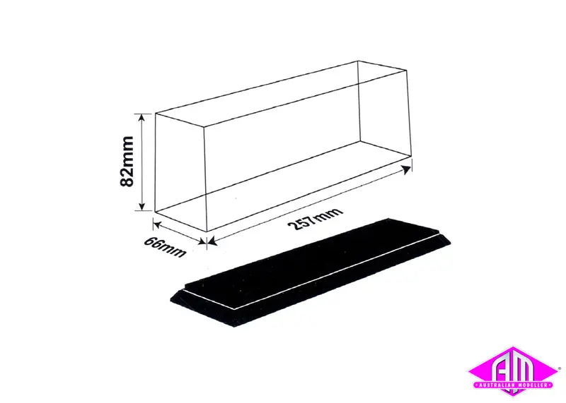 09802 - Display Case 257Mm L X 66Mm W X 82Mm H 1