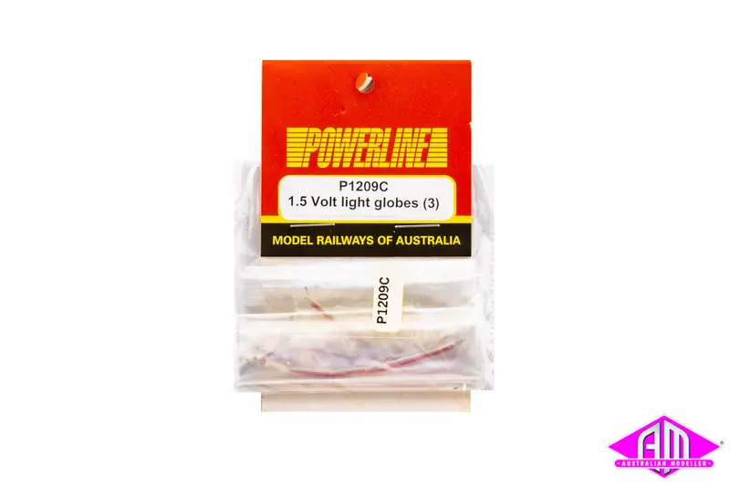 1.5V Light Globes 3Pc 1