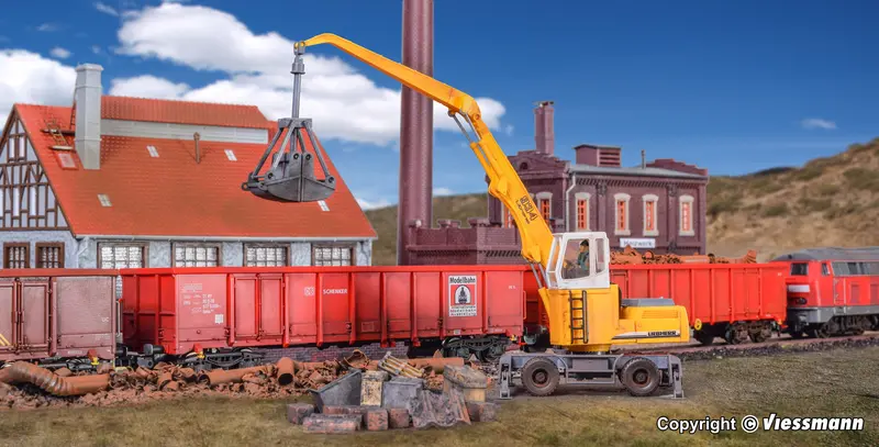 11286 - Liebherr 934 Transfer Device With Gripper (Ho Scale) 1