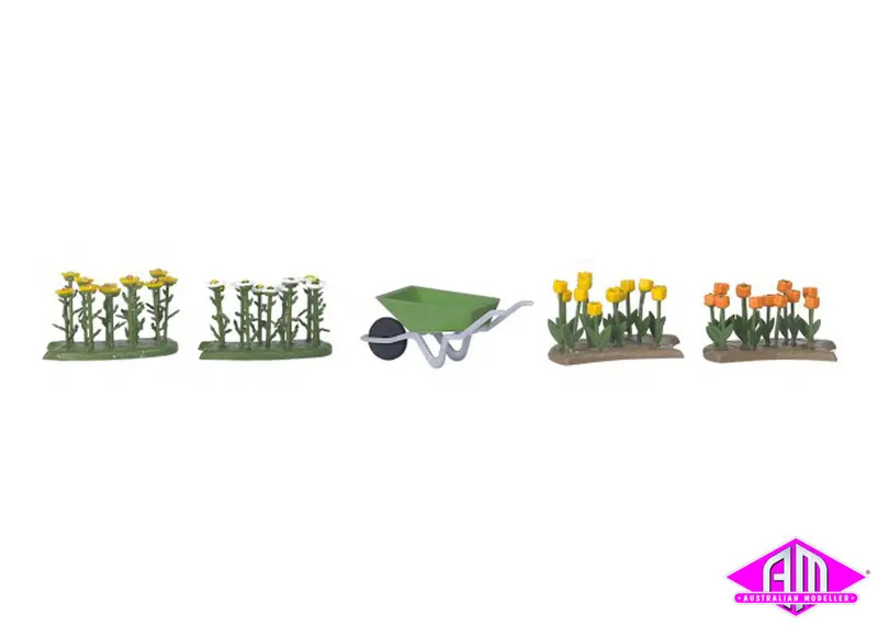 1231 - Tulips & Daisies (Ho Scale) 1