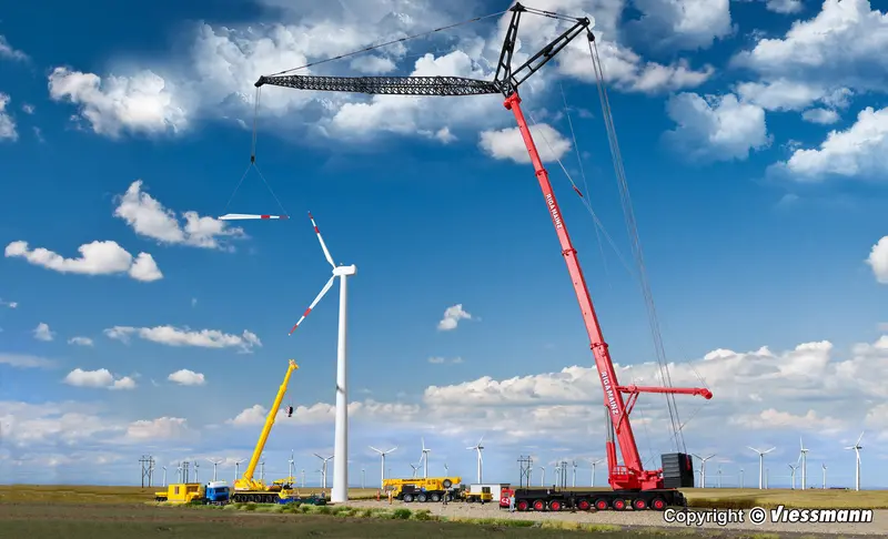 13005 - Liebherr Ltm 1400 Crane (Ho Scale) 1