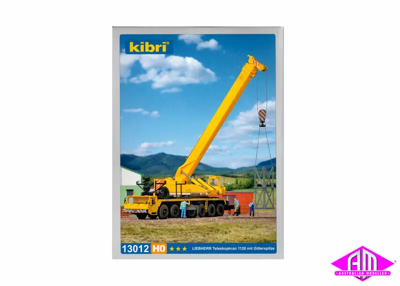 13012 - Liebherr Telescopic Crane 1120 With Lattice Top (Ho Scale) 1