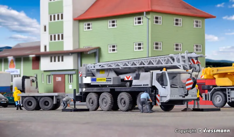 13037 - Liebherr Ltm 1050/4 Mobile Crane (Ho Scale) 1