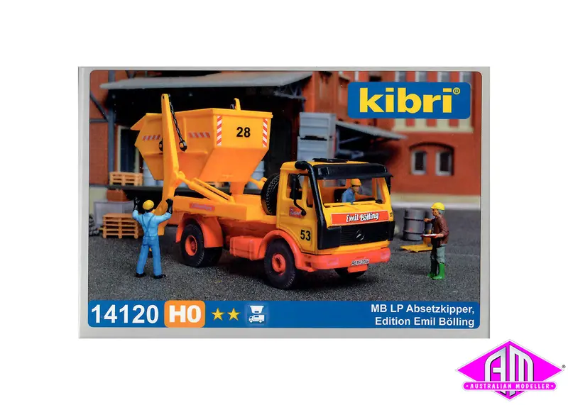 14120 - Mercedes Skip Truck (Ho Scale) 1