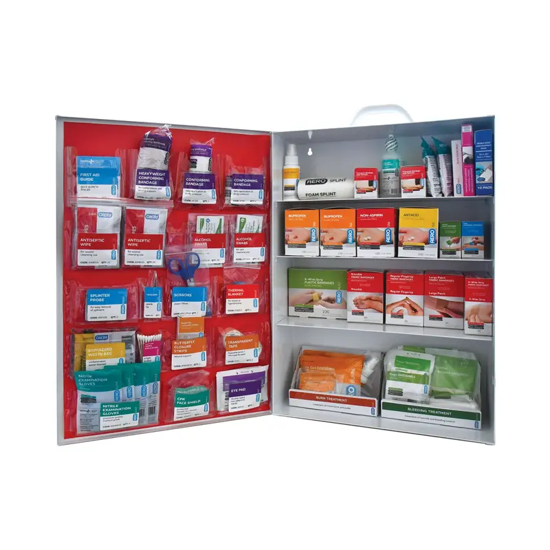 150 Person First Aid Cabinet – Ansi Class B 4 Shelf Metal Wall Mount (Sf150bmt) 1