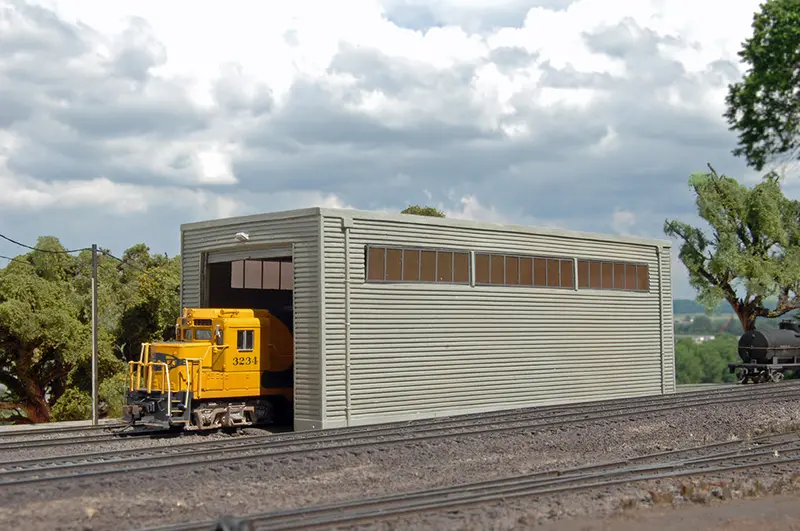 160-35115 - Engine Shed Single-Stall (Ho Scale) 1