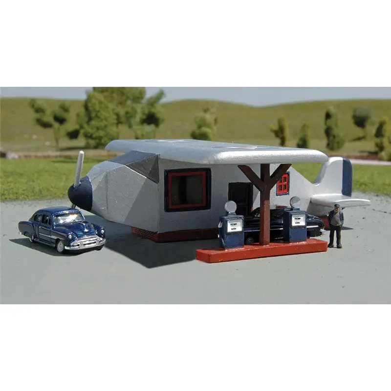 160-35201 - Airplane Gas Station (N Scale) 1