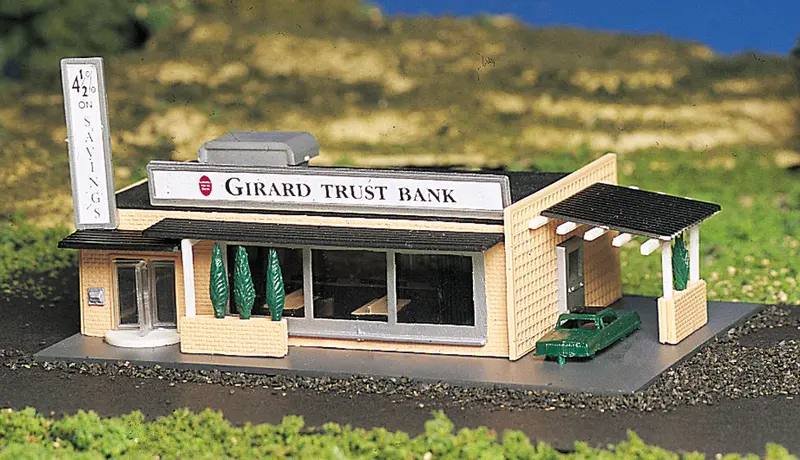160-45804 - Drive-In Bank (N Scale) 1
