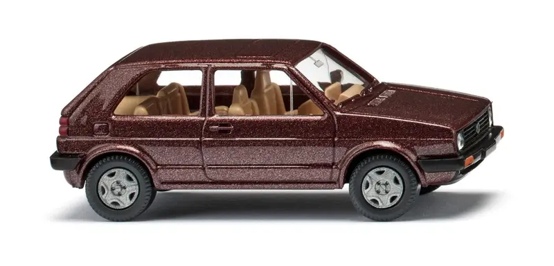 17004504 - Vw Golf Ii - Umber Brown Metallic (Ho Scale) 1