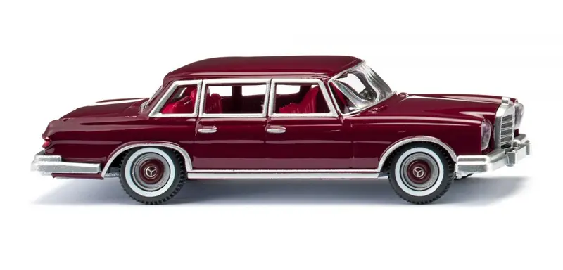 17015604 - Mercedes Benz 600 - Wine Red (Ho Scale) 1
