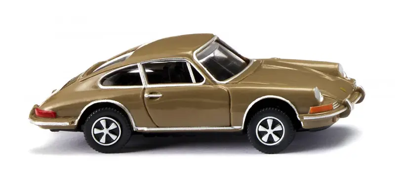 17016004 - Porsche 911 Coupé - Khaki Grey (Ho Scale) 1