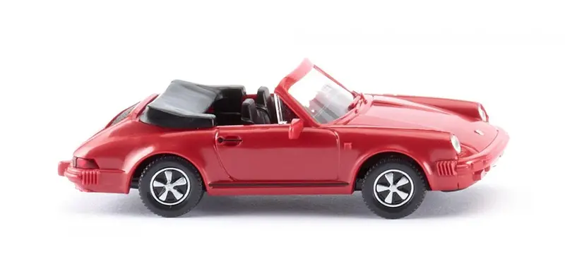 17016203 - Porsche 911 Sc Cabriolet - Red (Ho Scale) 1