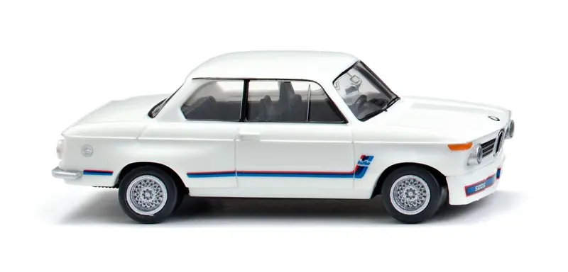 17018308 - Bmw 2002 Turbo - White (Ho Scale) 1