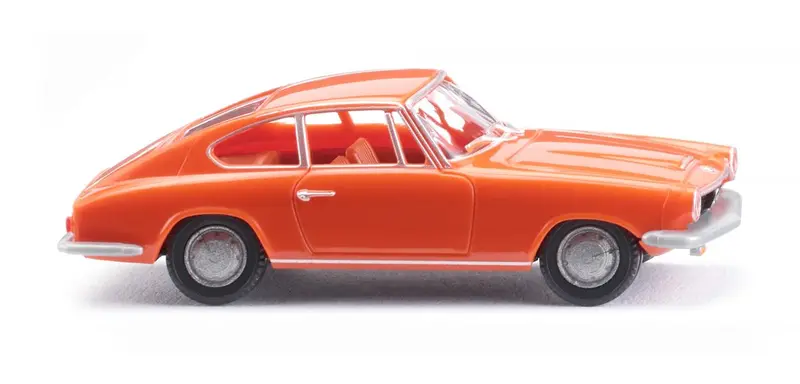 17018703 - Bmw 1600 Gt Coupé - Orange (Ho Scale) 1