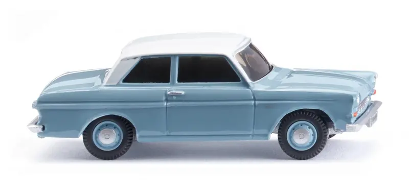 17020204 - Ford Taunus 12M - Pastel Blue White Roof (Ho Scale) 1