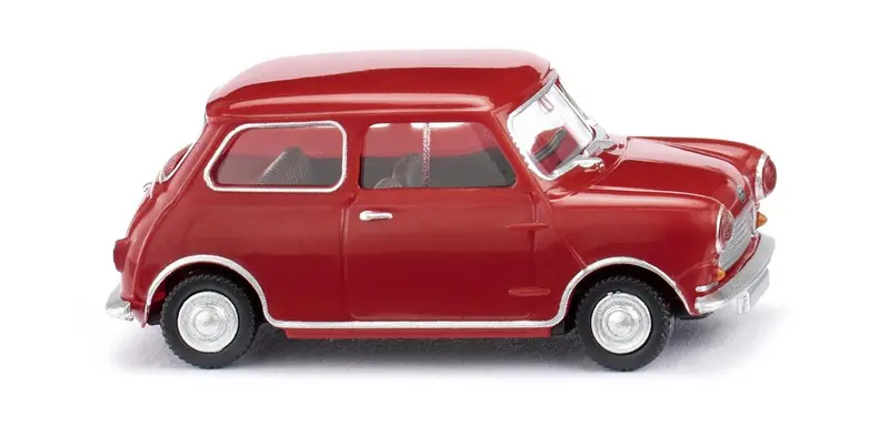 17022605 - Austin 7 - Red (Ho Scale) 1
