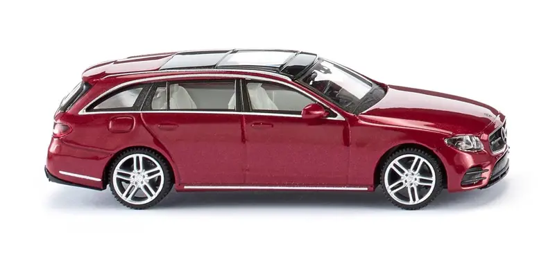 17022712 - Mercedes Benz E-Class S213 Amg - Hyacinth Red Metallic (Ho Scale) 1