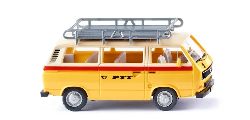 17029201 - Vw T3 Bus - "Ptt" Logo (Ho Scale) 1