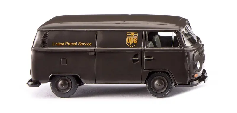 17030004 - Vw T2 Box Van - Ups Logo (Ho Scale) 1