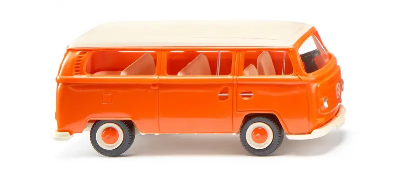 17031503 - Vw T2 Bus - "100 Years Of Sieper" - Orange (Ho Scale) 1