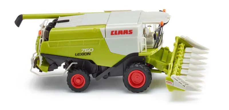 17038911 - Claas Lexion 760 Combine With Conspeed Corn Header (Ho Scale) 1