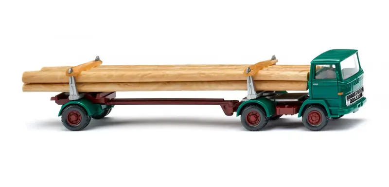17039012 - Timber Transporter - Mercedes Benz Lps 131 (Ho Scale) 1