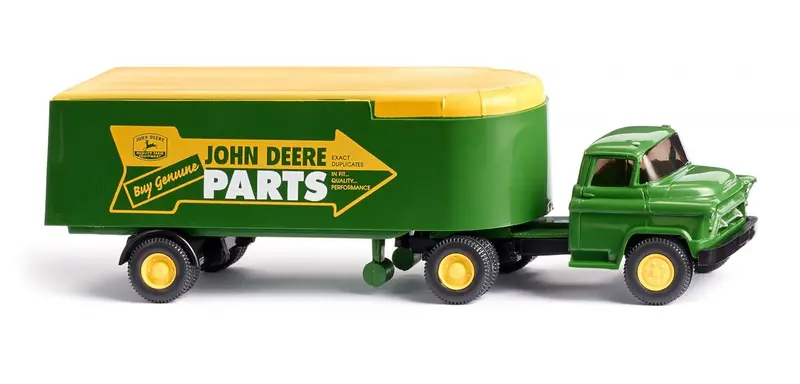 17052103 - Chevrolet Box Semi Trailer - John Deere (Ho Scale) 1