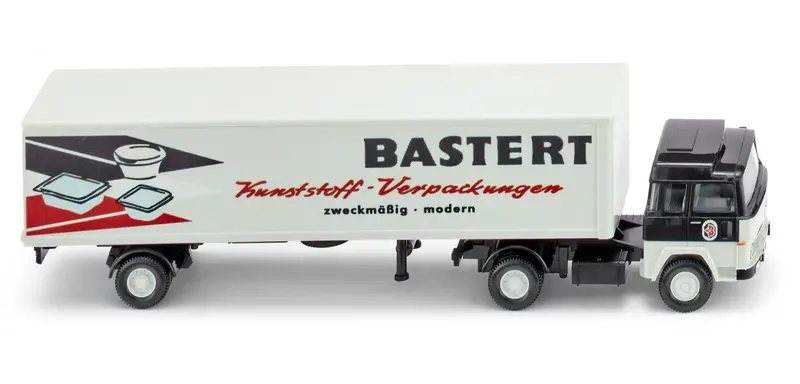 17054701 - Magirus Semi-Trailer Box Truck - Bastert (Ho Scale) 1