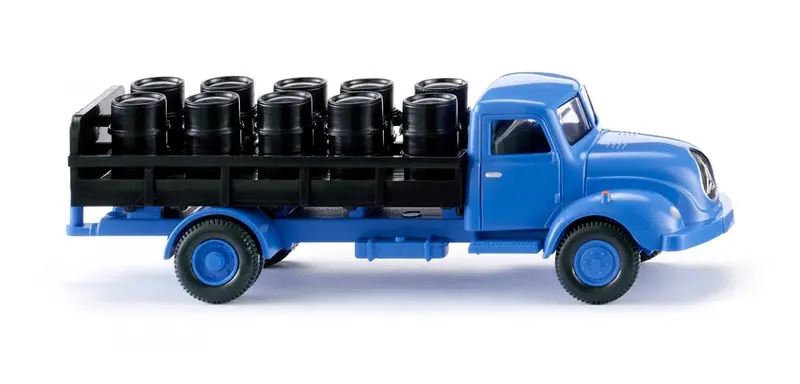 17057003 - Magirus S 3500 Flatbed Lorry - Scholven-Chemie (Ho Scale) 1