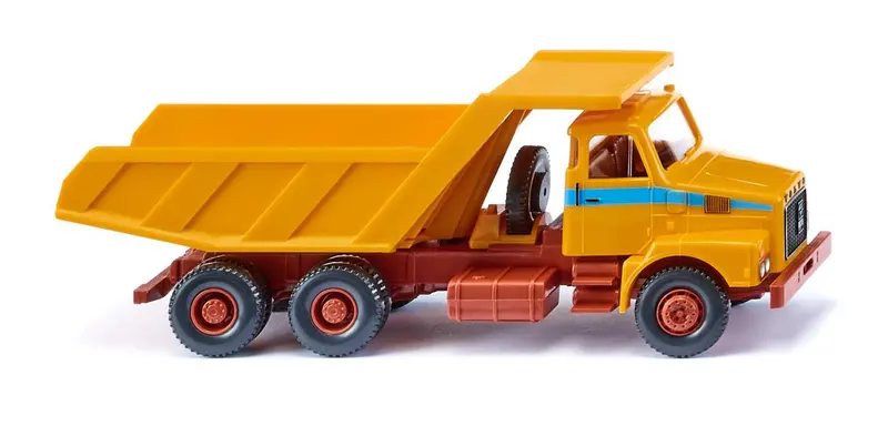17067106 - Volvo N10 Tipper Trailer - Maize Yellow (Ho Scale) 1