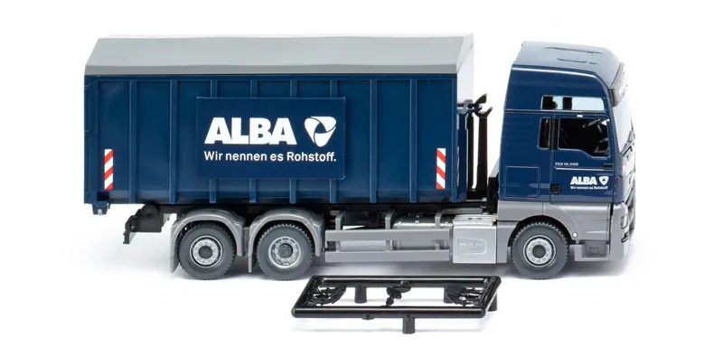 17067204 - Meiller/Man Tgx Euro 6 - Container Transport Truck (Ho Scale) 1