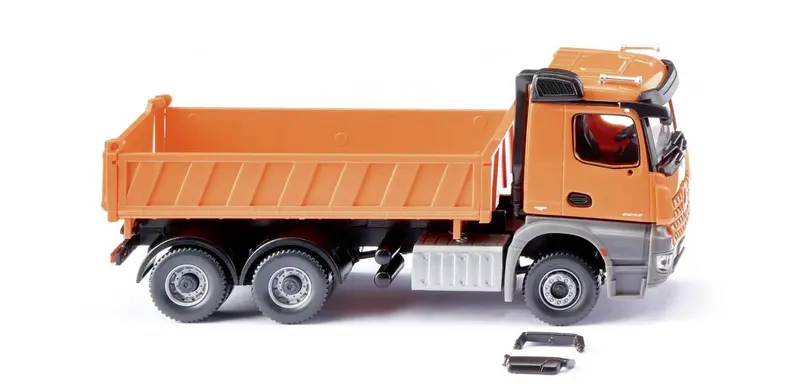 17067848 - Mercedes Benz Arocs Three Way Tipper - Municipal Orange (Ho Scale) 1