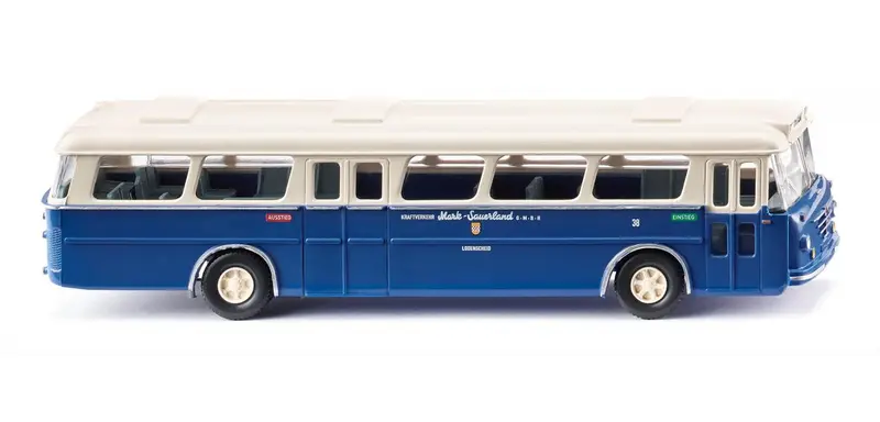 17072103 - Büssing Senator Bus - Mark Sauerland Logo (Ho Scale) 1