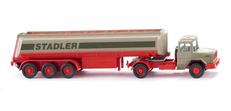 17078006 - Magirus Deutz Tanker Trailer Truck - Stadler Logo (Ho Scale) 1