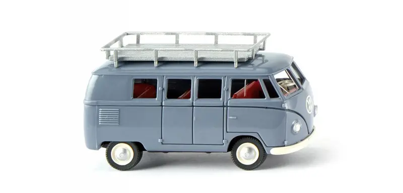 17078810 - Vw T1 Type 2 Bus - Blue (Ho Scale) 1