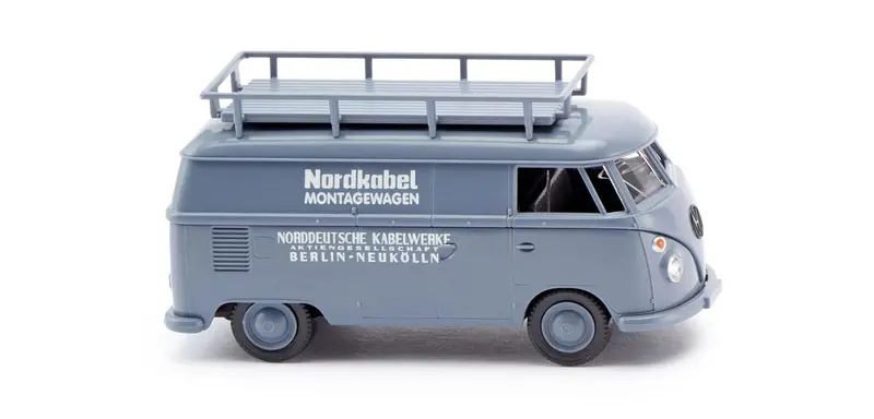 17079715 - Vw T1 Box Van - Nordkabel Logo (Ho Scale) 1