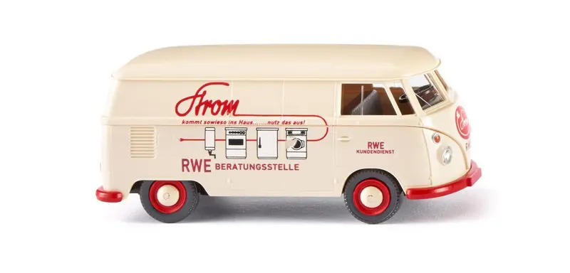 17079717 - Vw T1 Box Van - Rwe Logo (Ho Scale) 1