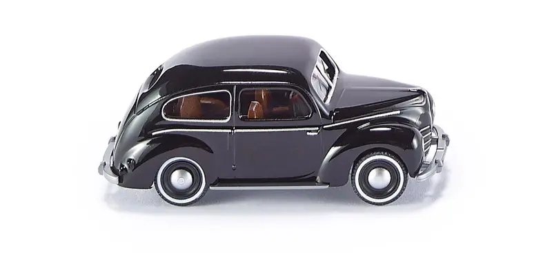 17082003 - Ford Taunus G73a - Black (Ho Scale) 1