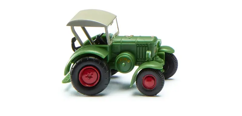 17095137 - Lanz Bulldog With Roof - Leaf Green (N Scale) 1