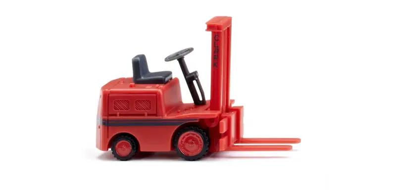17117102 - Forklift Truck - Clark Logo - Red (Ho Scale) 1