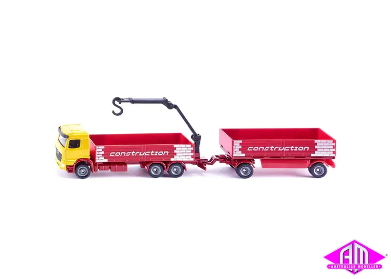 1797 - Construction Truck And Trailer (Ho Scale) 1