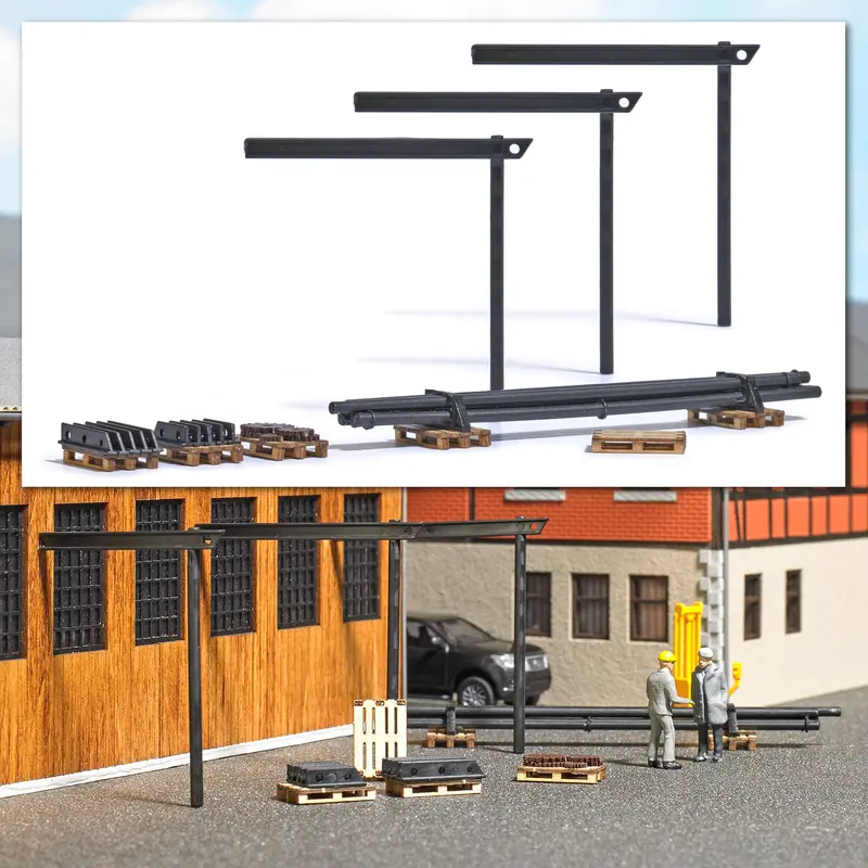 1815 - Scenery Set - Pallets With Machine Parts (Ho Scale) 1
