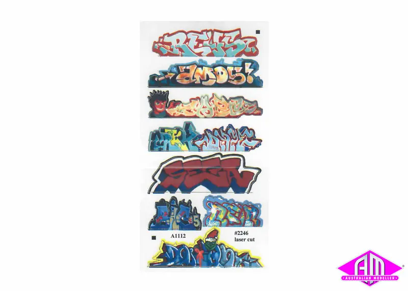 184-2246 - Graffiti Decals Mega #3 1