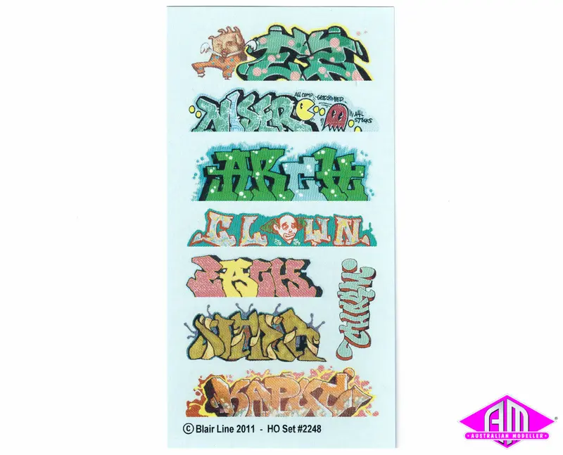 184-2248 - Graffiti Decals Mega #5 1