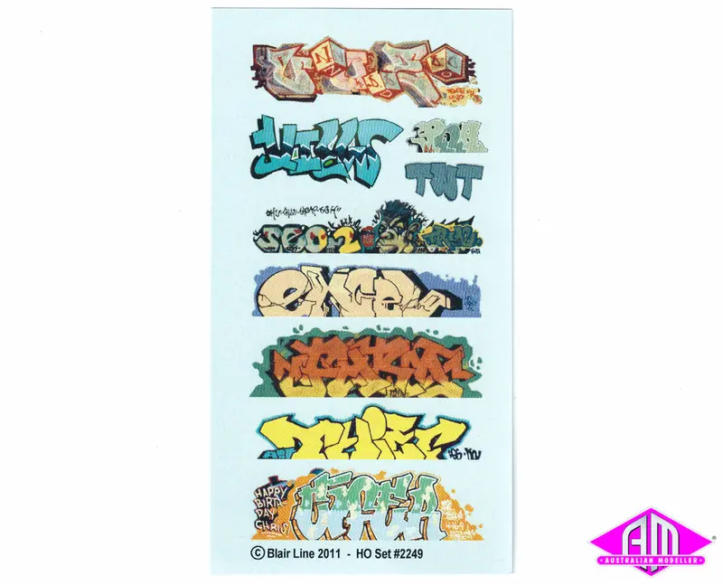 184-2249 - Graffiti Decals Mega #6 1