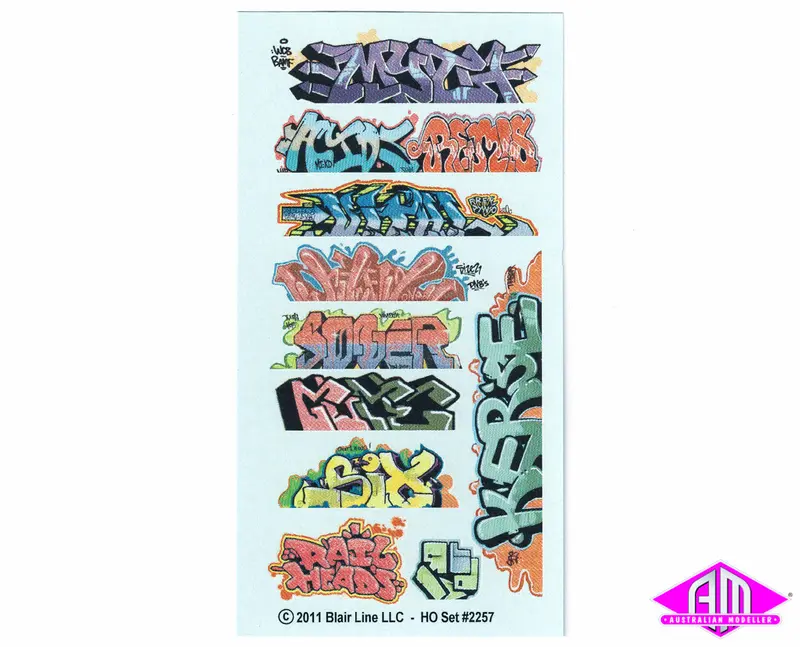 184-2257 - Graffiti Decals Mega #8 1