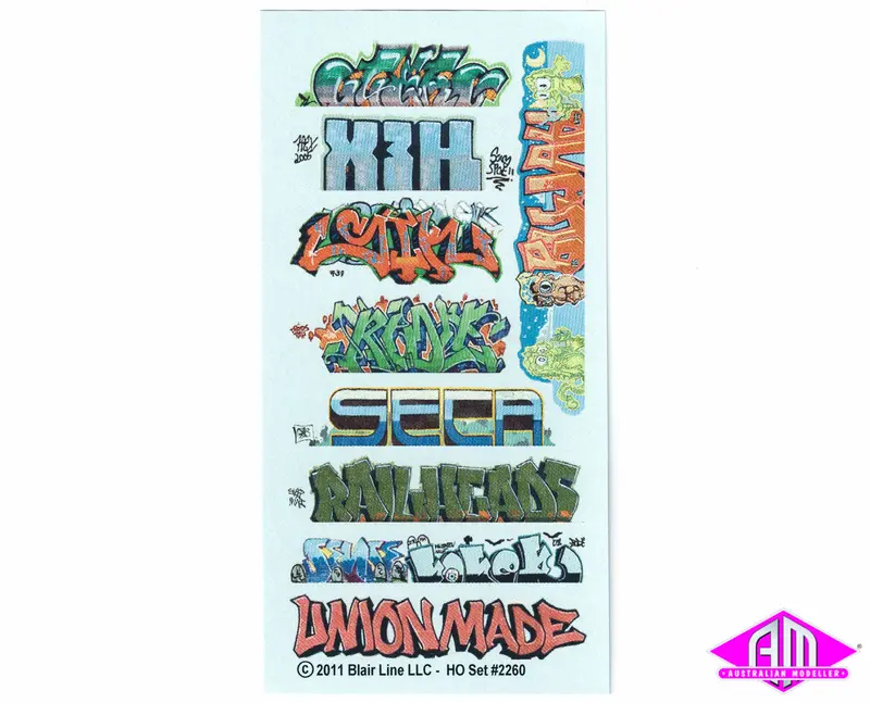 184-2260 - Graffiti Decals Mega #11 1