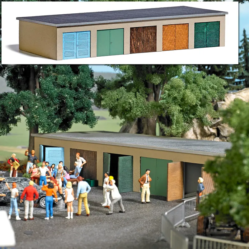 189-1648 - Garage Complex (Ho Scale) 1